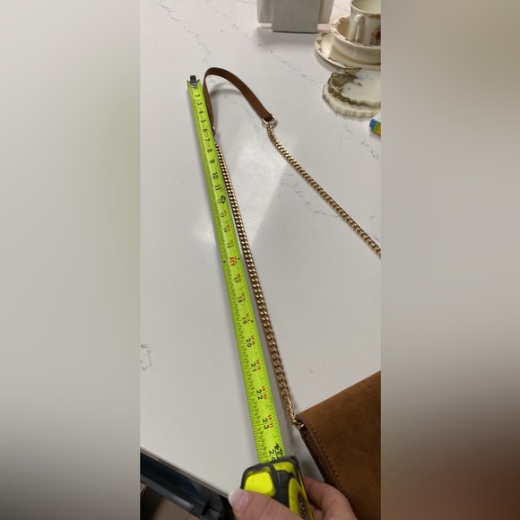 Brown purse with strap - Picture 4 of 6